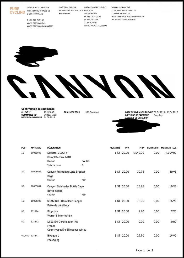Canyon Spectral CLLCTV 2025 2025 Mountainbike d'occasion — image 37 sur 37