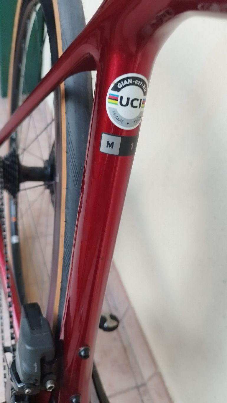 Used Giant TCR Advanced SL Disc 1 2022 2022 Road & Gravel, Red — image 7 of 18