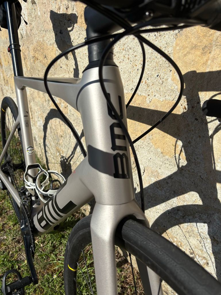 Used BMC Teammachine SLR FIVE 2023 2023 Road & Gravel, Light Gray — image 4 of 7
