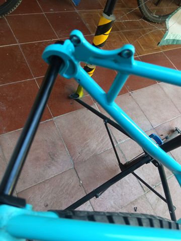 Used Nordest BARDINO 3.5 FRAME 2025 Frameset 2025 Mountainbike, Blue, 27.5 — image 3 of 13