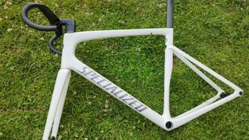 Used Specialized Tarmac SL7 Frameset 2022 Frameset 2022 Road & Gravel, White — image 2 of 8