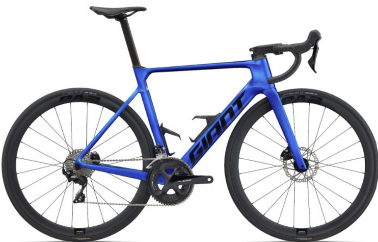 Used Giant Propel Advanced 2 2023 2023 Road & Gravel, Blau — image 3 of 3