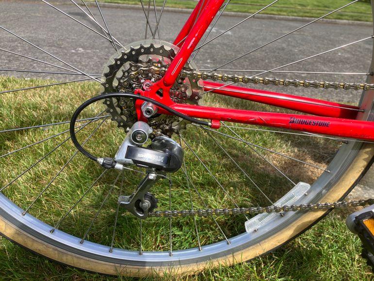 Used Bridgestone XO-3 Frameset 1992 Urban, Red — image 4 of 11