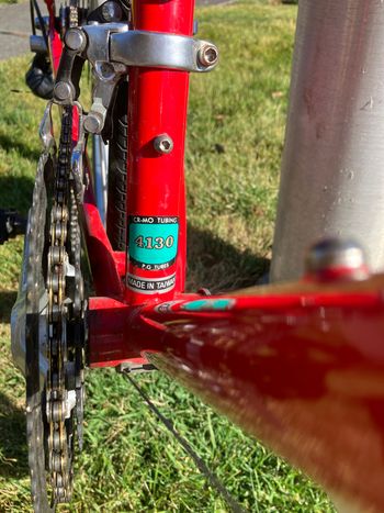 Used Bridgestone XO-3 Frameset 1992 Urban, Red — image 11 of 11
