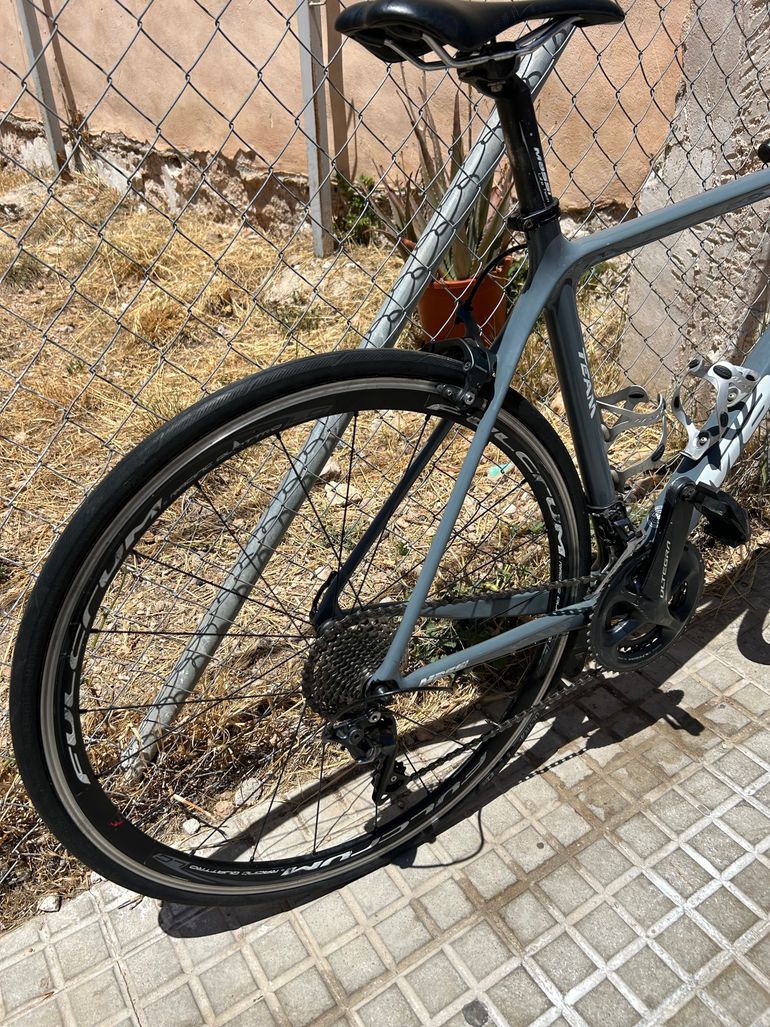 Used Massi Team Carbon 2019 - Talla M - Shimano Ultegra 2019 Road & Gravel, Light Gray — image 4 of 10
