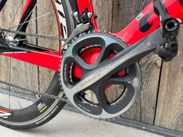 Used Giant Trinity Shimano Dura Ace 2013 Road & Gravel, Red — image 4 of 11