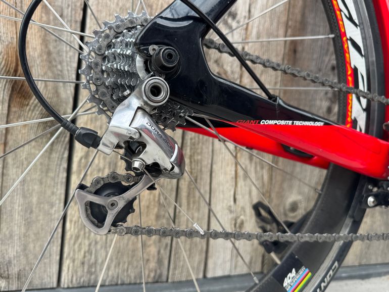 Used Giant Trinity Shimano Dura Ace 2013 Road & Gravel, Red — image 5 of 11