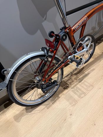 Used Brompton Brompton Custom 2015 Urban, Orange — image 3 of 8