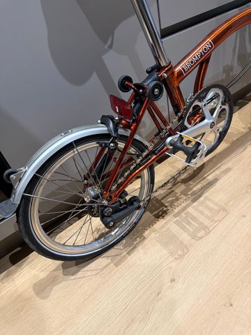 Gebrauchtes Brompton Custom 2015 Urban, Orange — Bild 3 von 8