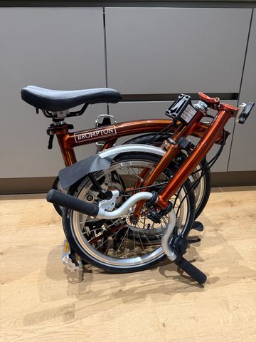 Gebrauchtes Brompton Custom 2015 Urban, Orange — Bild 2 von 8