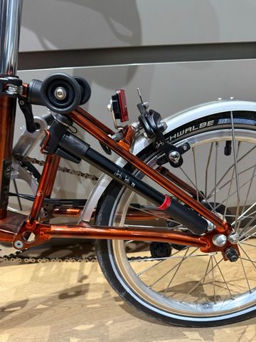 Gebrauchtes Brompton Custom 2015 Urban, Orange — Bild 5 von 8