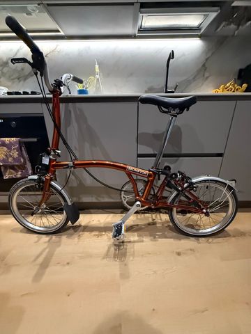 Gebrauchtes Brompton Custom 2015 Urban, Orange — Bild 8 von 8