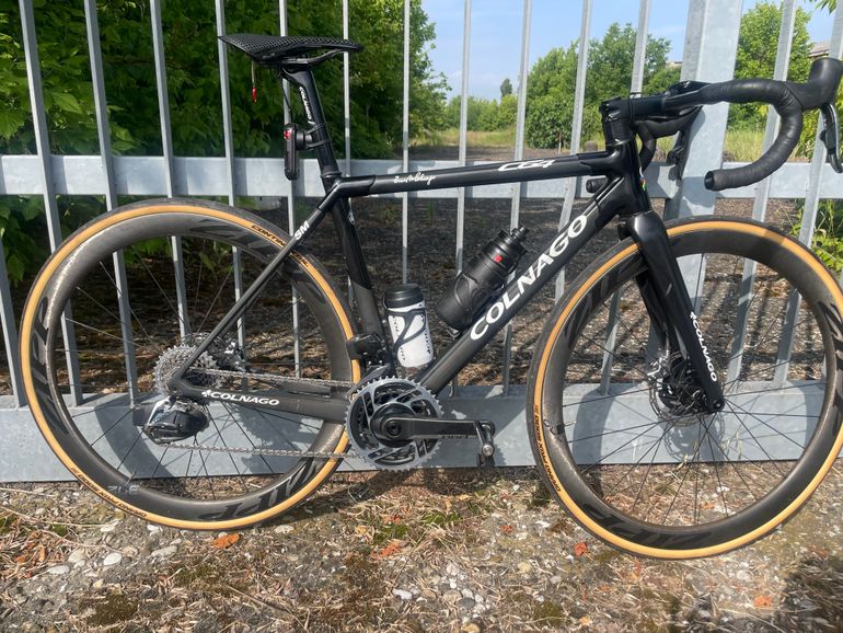 Used Colnago Disc TFS Red ETap AXS Wir Zipp 302 Cop, 48S CS 2021 Road & Gravel — image 2 of 5