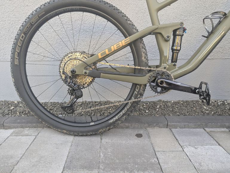 Used CUBE STEREO ONE22 C:62, TM 29 2025 2025 Mountainbike, Grün, 29 — image 3 of 7
