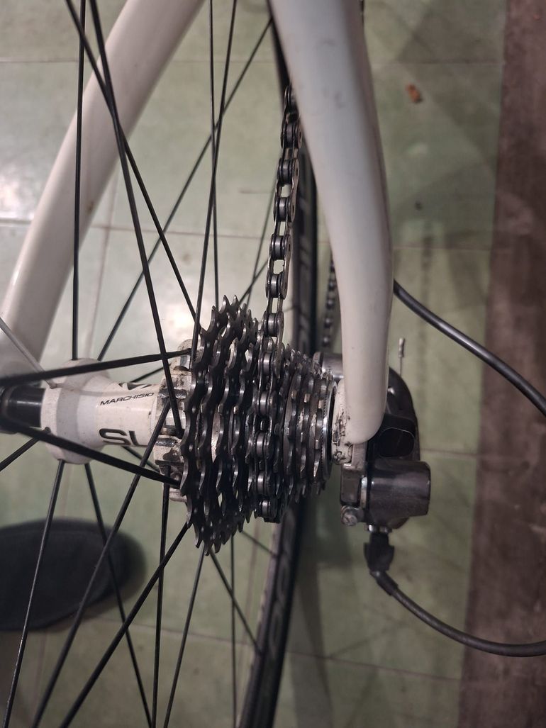 Used LOOK  (Norman Stadler Hawai) 576 Aero 2011 Road & Gravel, White — image 8 of 8