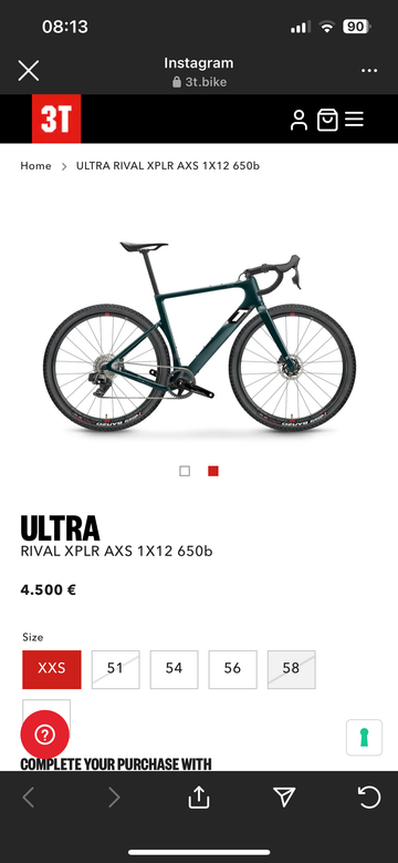 Used 3T Exploro Ultra 2024 Road & Gravel, Green — image 8 of 8