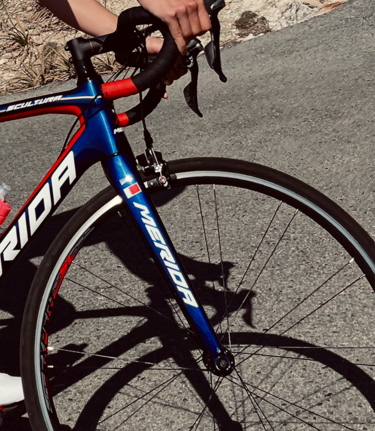 Used Merida SCULTURA 4000 - édition Bahrain 2020 Road & Gravel, Blau — image 3 of 4
