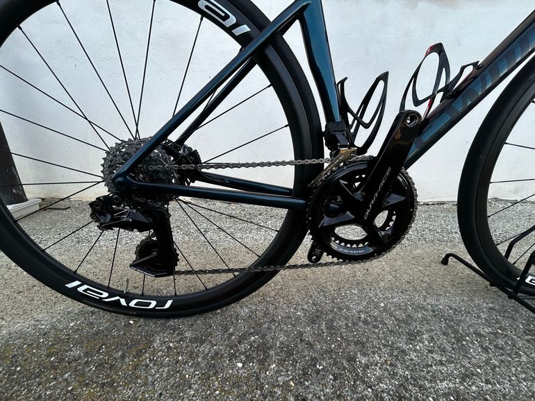 Used Specialized S-Works Tarmac SL8 - Shimano Dura-Ace Di2 2025 2025 Road & Gravel, Blue — image 3 of 11