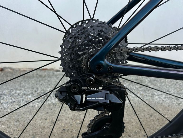 Used Specialized S-Works Tarmac SL8 - Shimano Dura-Ace Di2 2025 2025 Road & Gravel, Blue — image 6 of 11