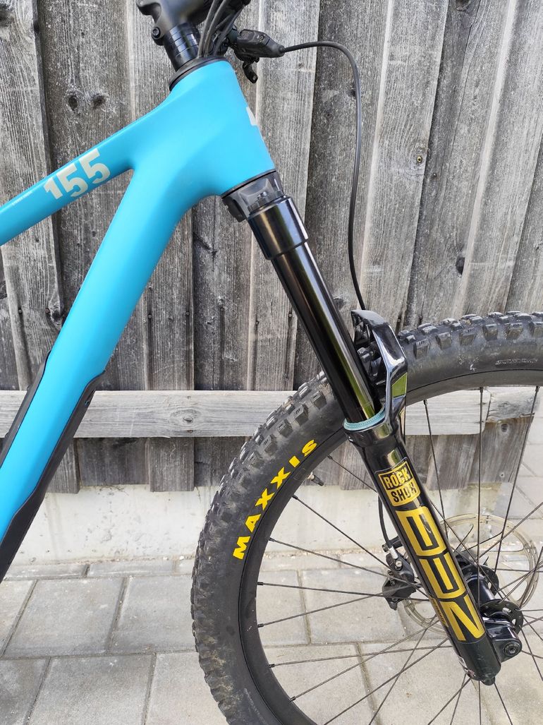 Used CUBE STEREO ONE55 C:62, SLX 29 2024 2024 Mountainbike, Blue — image 8 of 17