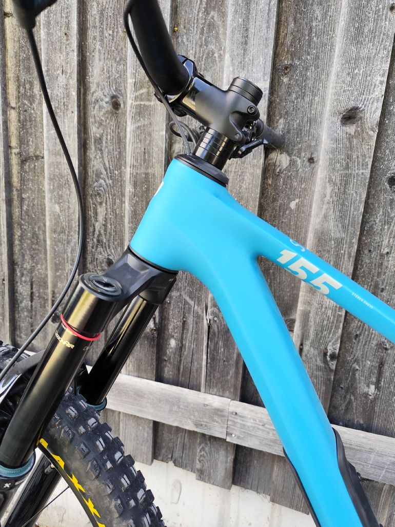 Used CUBE STEREO ONE55 C:62, SLX 29 2024 2024 Mountainbike, Blue — image 15 of 17