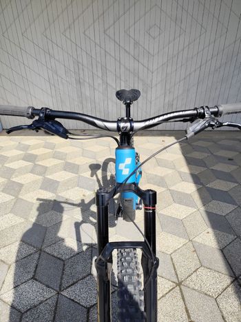 Used CUBE STEREO ONE55 C:62, SLX 29 2024 2024 Mountainbike, Blue — image 4 of 17