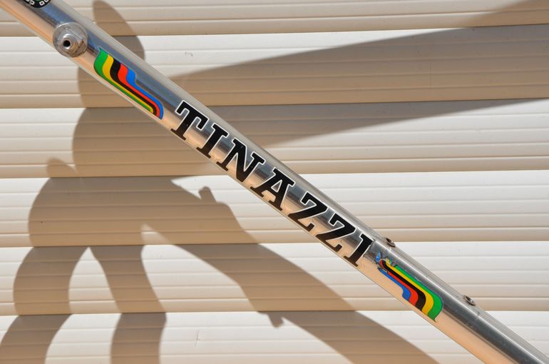 Used Vitus 979 Vintage Vitus 979 Road Bike Frame And Fork, Badged Tinazzi. Frameset 1980 Road & Gravel, Light Gray — image 19 of 32