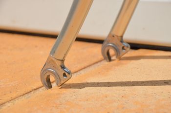 Used Vitus 979 Vintage Vitus 979 Road Bike Frame And Fork, Badged Tinazzi. Frameset 1980 Road & Gravel, Light Gray — image 25 of 32