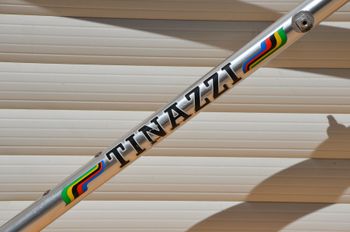 Used Vitus 979 Vintage Vitus 979 Road Bike Frame And Fork, Badged Tinazzi. Frameset 1980 Road & Gravel, Light Gray — image 9 of 32
