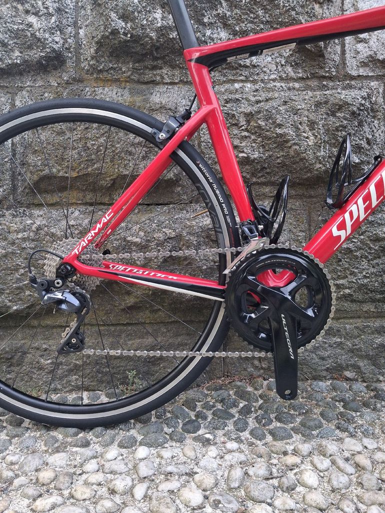 Used Specialized Men's Tarmac Expert 2018 2018 Road & Gravel, Rot — image 3 of 14
