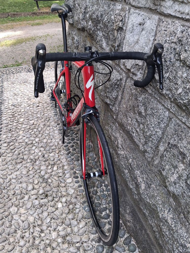 Used Specialized Men's Tarmac Expert 2018 2018 Road & Gravel, Rot — image 11 of 14