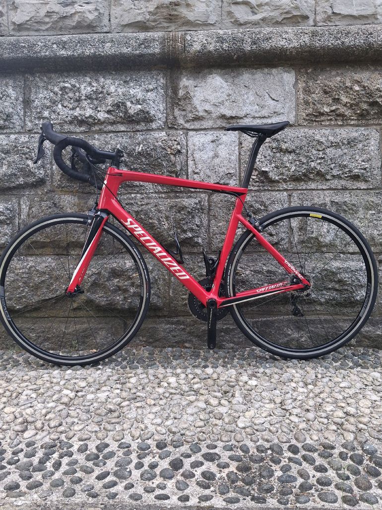 Used Specialized Men's Tarmac Expert 2018 2018 Road & Gravel, Rot — image 2 of 14
