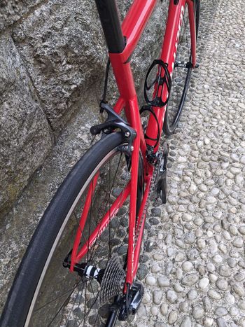 Used Specialized Men's Tarmac Expert 2018 2018 Road & Gravel, Rot — image 12 of 14