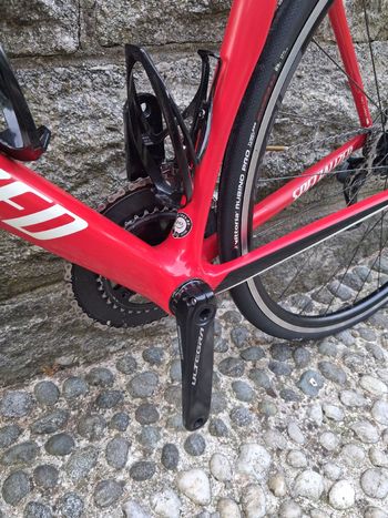 Used Specialized Men's Tarmac Expert 2018 2018 Road & Gravel, Rot — image 6 of 14