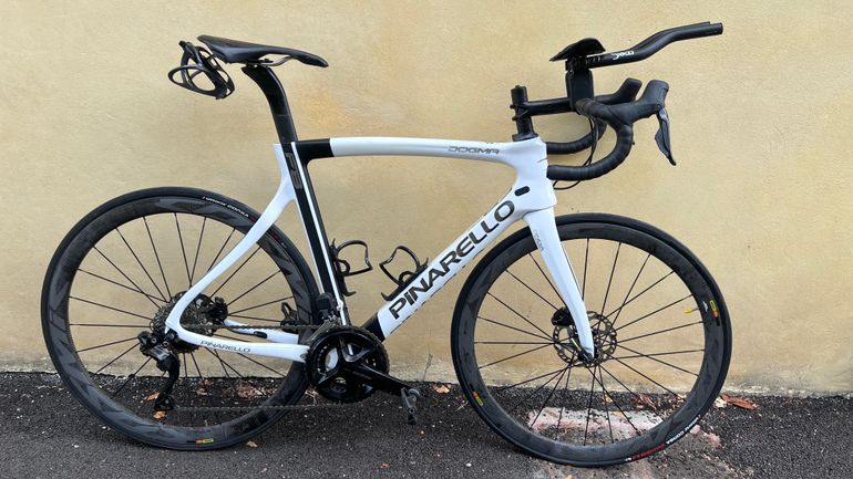 Used Pinarello F8 Disk 2019 Road & Gravel, White — image 1 of 6