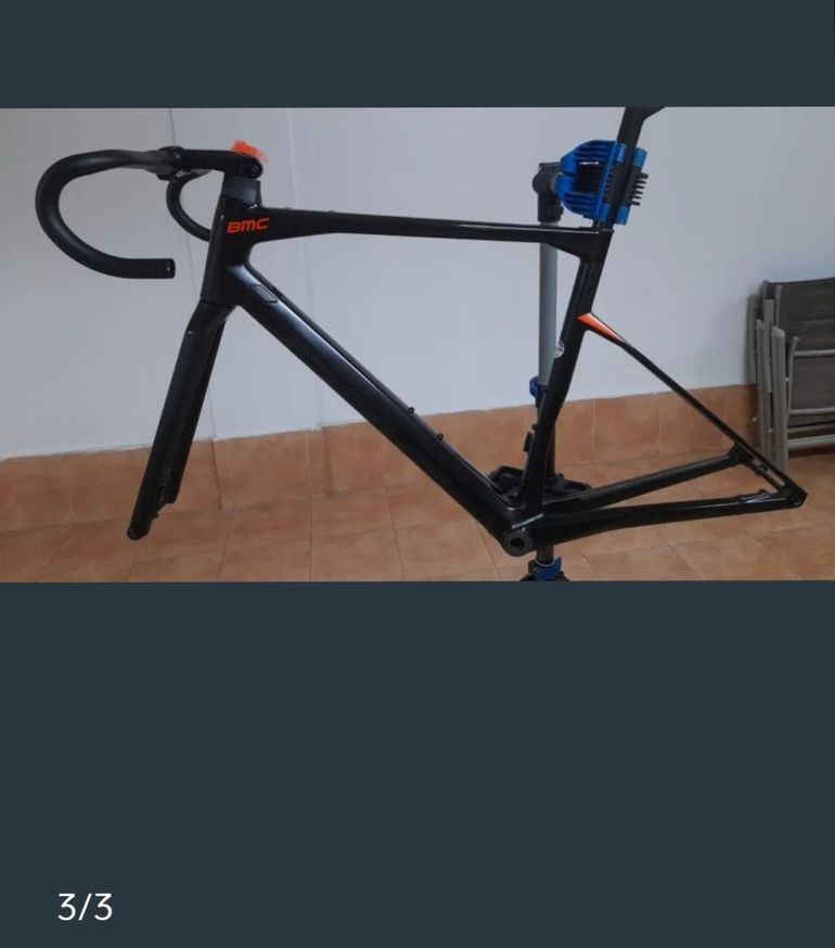 Used BMC Roadmachine 01 MOD P2P 2022 Frameset 2022 Road & Gravel, Black — image 1 of 3