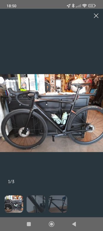 Used BMC Roadmachine 01 MOD P2P 2022 Frameset 2022 Road & Gravel, Black — image 2 of 3