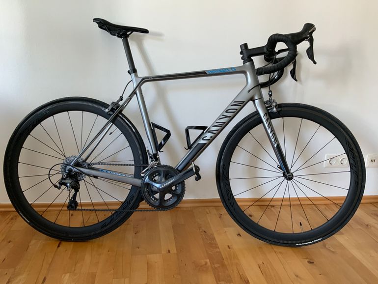 Used Canyon Canyon Endurace CF 8.0 2019 Road & Gravel, Light Gray — image 1 of 4