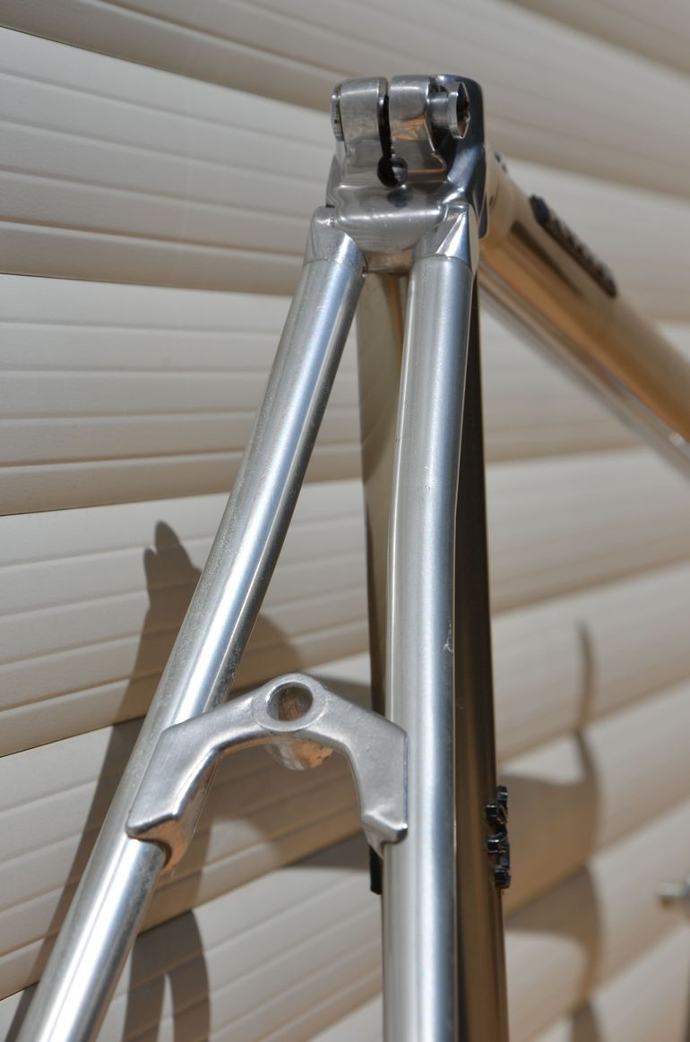 Used Peugeot Vintage Vitus 979 Road Bike Frame And Fork, Peugeot Badged. Frameset 1985 Road & Gravel, Light Gray — image 14 of 29