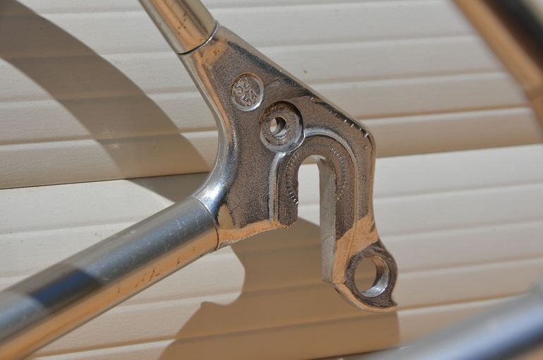 Used Peugeot Vintage Vitus 979 Road Bike Frame And Fork, Peugeot Badged. Frameset 1985 Road & Gravel, Light Gray — image 26 of 29
