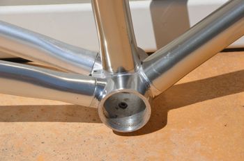 Used Peugeot Vintage Vitus 979 Road Bike Frame And Fork, Peugeot Badged. Frameset 1985 Road & Gravel, Light Gray — image 7 of 29