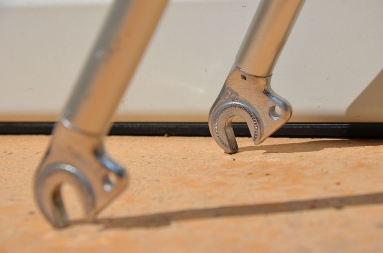 Used Peugeot Vintage Vitus 979 Road Bike Frame And Fork, Peugeot Badged. Frameset 1985 Road & Gravel, Light Gray — image 25 of 29