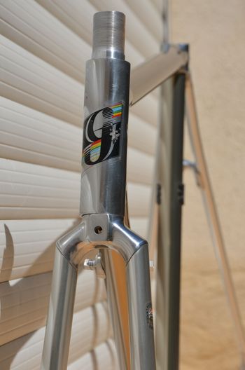 Used Peugeot Vintage Vitus 979 Road Bike Frame And Fork, Peugeot Badged. Frameset 1985 Road & Gravel, Light Gray — image 19 of 29