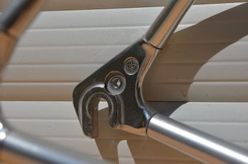 Used Peugeot Vintage Vitus 979 Road Bike Frame And Fork, Peugeot Badged. Frameset 1985 Road & Gravel, Light Gray — image 12 of 29