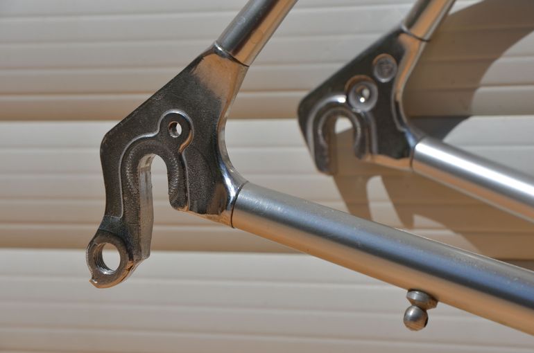 Used Peugeot Vintage Vitus 979 Road Bike Frame And Fork, Peugeot Badged. Frameset 1985 Road & Gravel, Light Gray — image 11 of 29