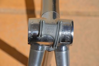 Used Peugeot Vintage Vitus 979 Road Bike Frame And Fork, Peugeot Badged. Frameset 1985 Road & Gravel, Light Gray — image 29 of 29