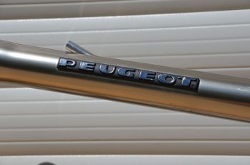 Used Peugeot Vintage Vitus 979 Road Bike Frame And Fork, Peugeot Badged. Frameset 1985 Road & Gravel, Light Gray — image 5 of 29