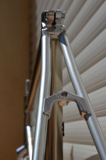 Used Peugeot Vintage Vitus 979 Road Bike Frame And Fork, Peugeot Badged. Frameset 1985 Road & Gravel, Light Gray — image 28 of 29