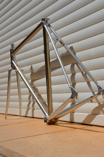 Used Peugeot Vintage Vitus 979 Road Bike Frame And Fork, Peugeot Badged. Frameset 1985 Road & Gravel, Light Gray — image 27 of 29