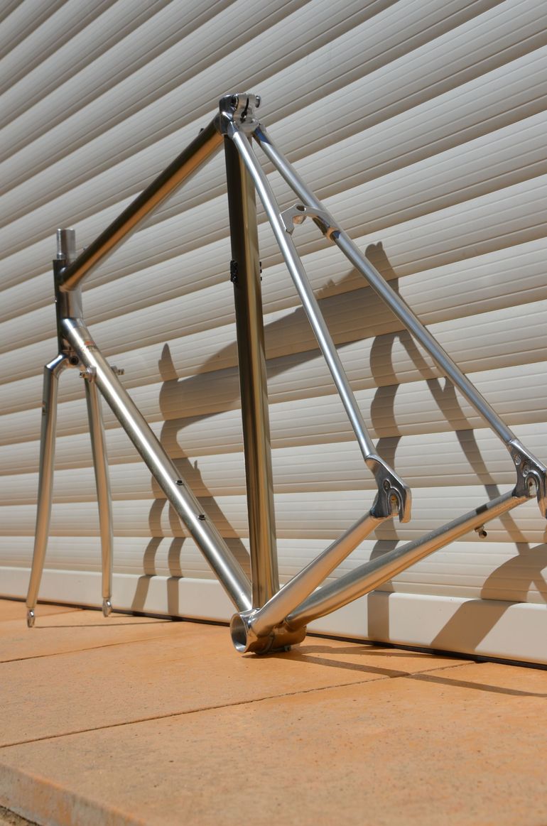 Used Peugeot Vintage Vitus 979 Road Bike Frame And Fork, Peugeot Badged. Frameset 1985 Road & Gravel, Light Gray — image 27 of 29